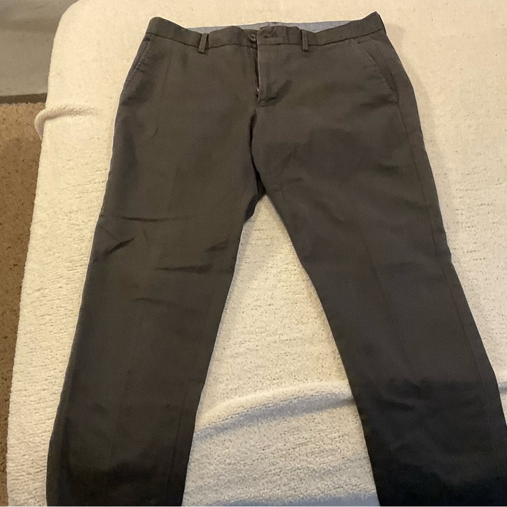 Men's Banana Republic Charcoal Mason Chino Pants 32x30